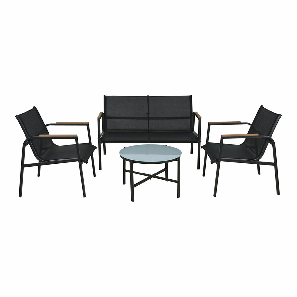 Ensemble Table + 2 Chaises Lifetime