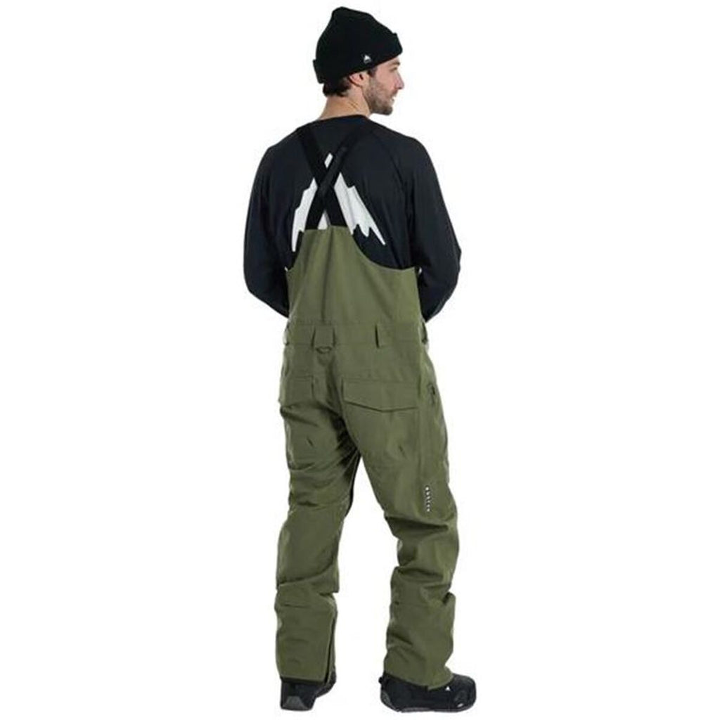 Pantalons de neige Burton Reserve Bib Vert Homme