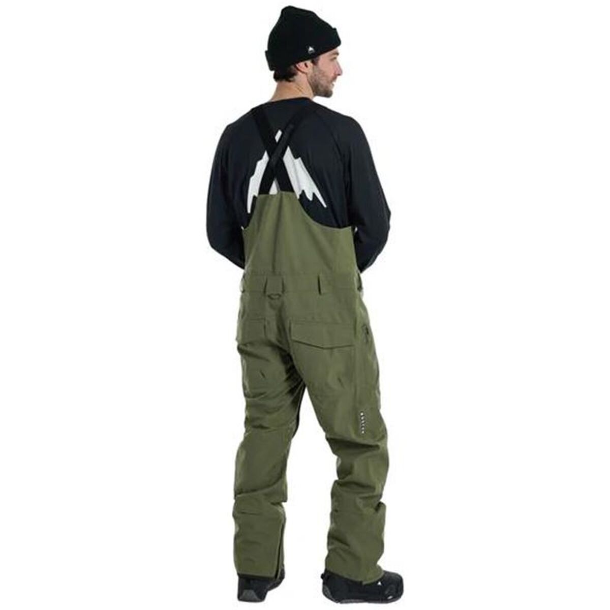 Pantalons de neige Burton Reserve Bib Vert Homme