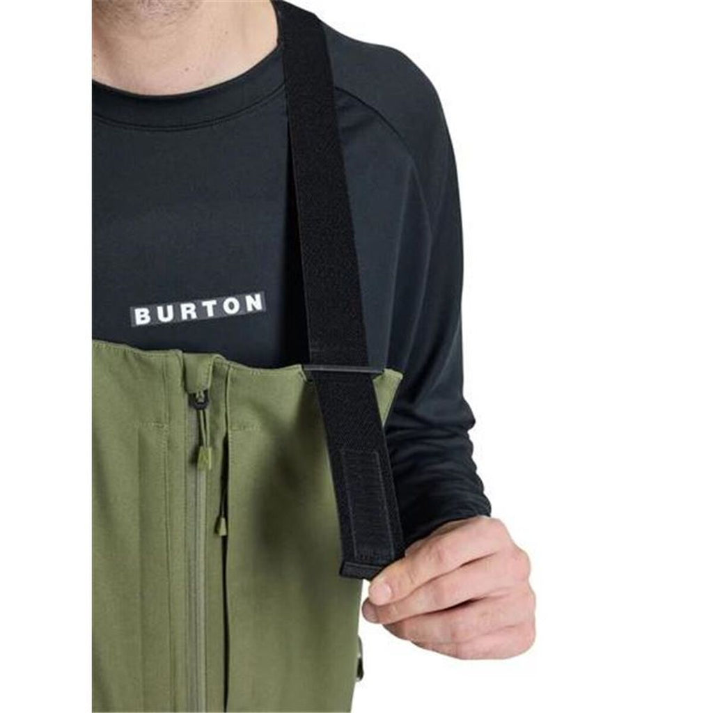 Pantalons de neige Burton Reserve Bib Vert Homme