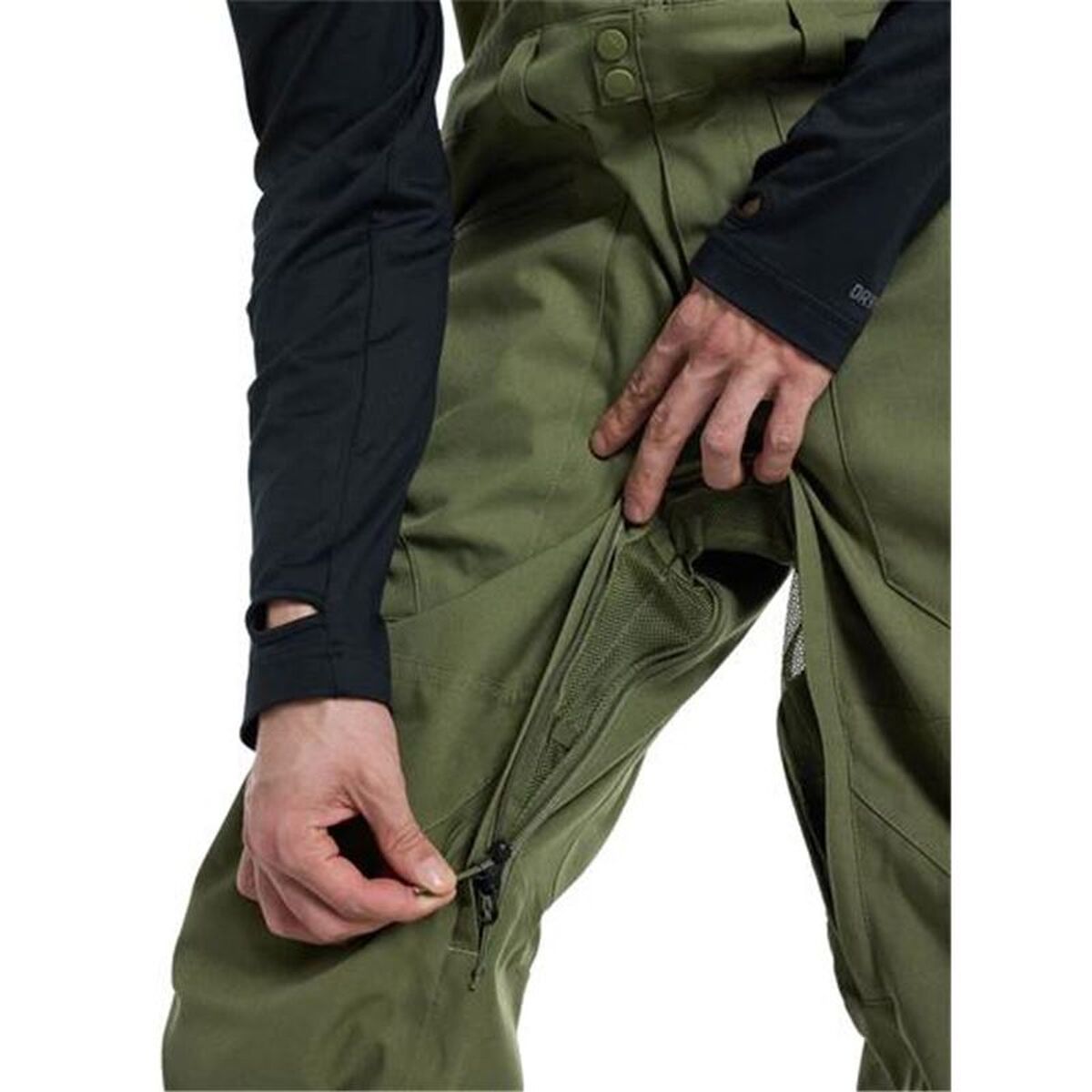 Pantalons de neige Burton Reserve Bib Vert Homme