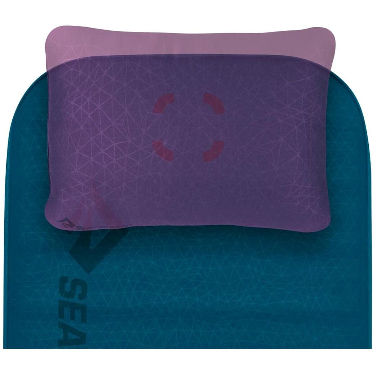 Matelas autogonflant Sea to Summit Comfort Deluxe Bleu Polyester