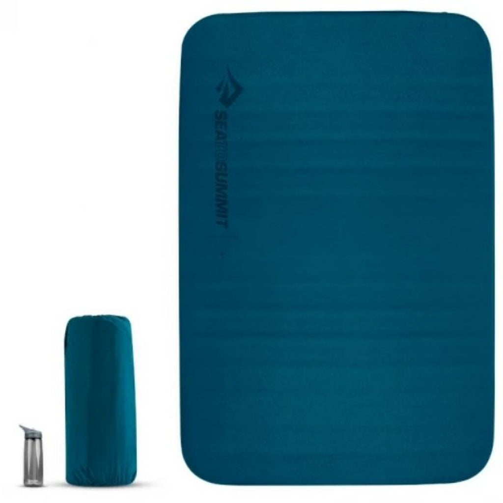 Matelas autogonflant Sea to Summit Comfort Deluxe Bleu Polyester