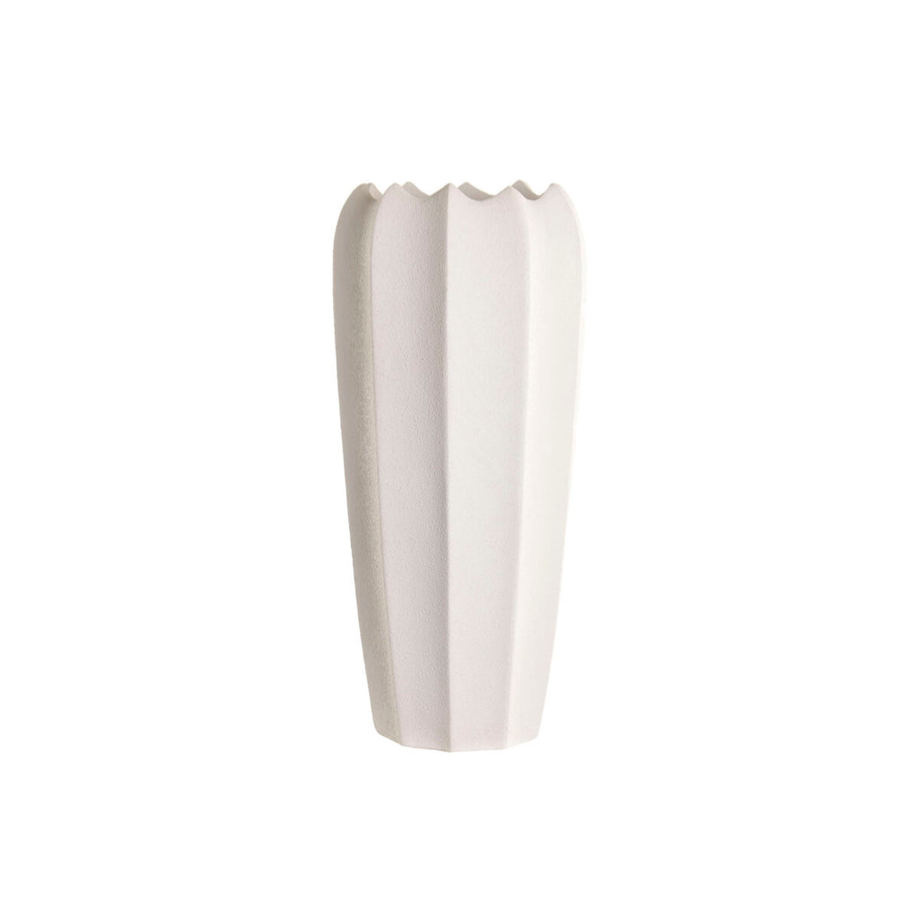 Cache-pot Home ESPRIT Blanc Fibre méditerranéen