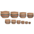 Cache-pot Home ESPRIT Multicouleur Fibre Arabe