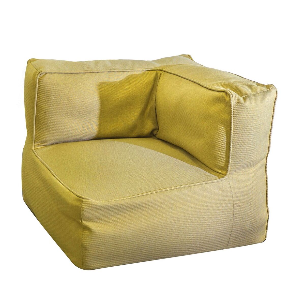 Canapé de jardin Gissele Moutarde 80 x 80 x 64 cm