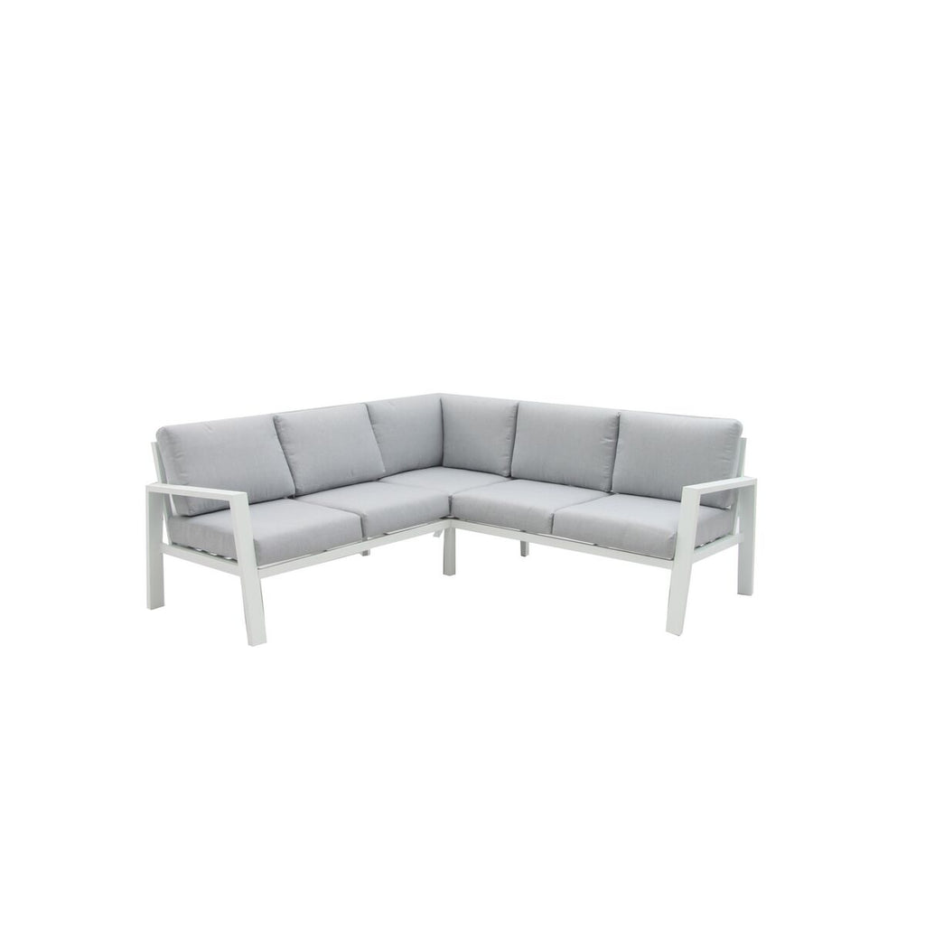 Canapé de jardin Thais Blanc 195 x 195 x 73,6 cm