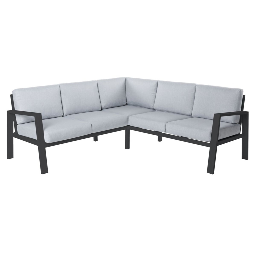 Canapé de jardin Thais Graphite 195 x 195 x 73,6 cm