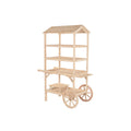 Chariot de Jardin Home ESPRIT Naturel Bois d'épicéa Bois MDF 115 X 68 X 168 CM