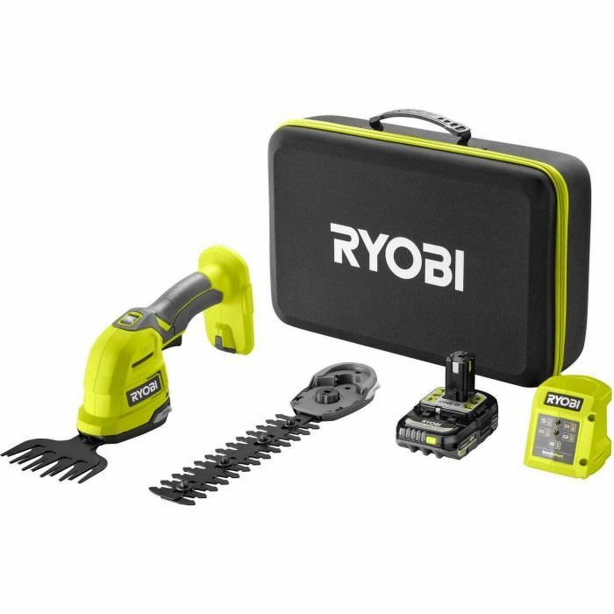 Cisailles à gazon Ryobi Input: Ryobi Taladro Percutor 18V R18PD3-0 Output: R18PD3-0