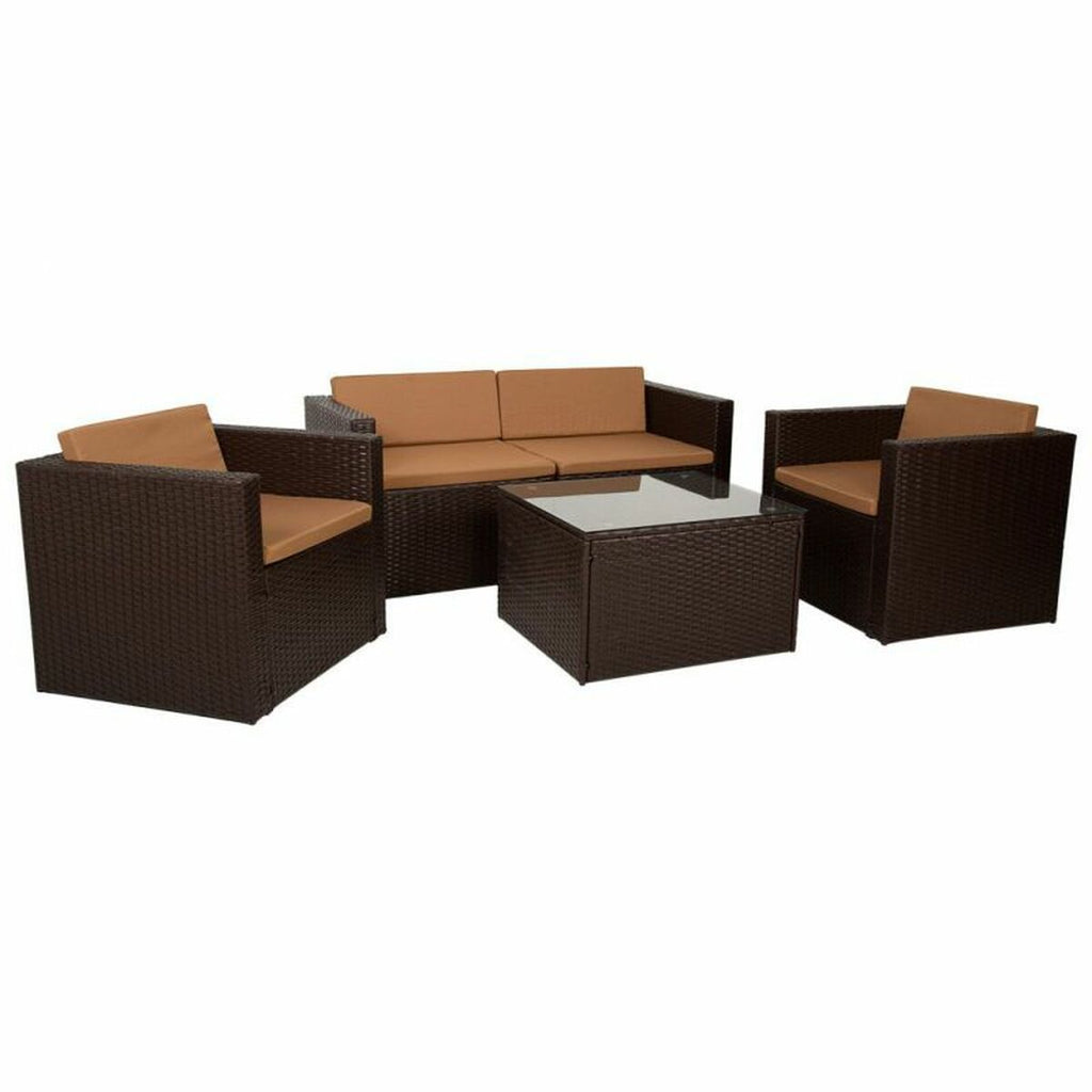 Meubles de jardin Alexandra House Living Marron 65 x 45 x 75 cm 4 Pièces