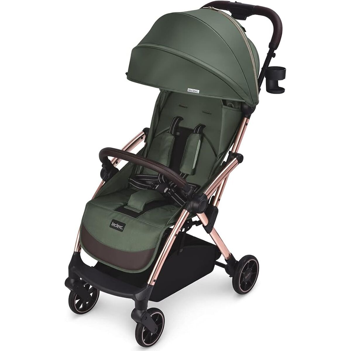 Poussette pour bébé LeClerc Influencer Vert militaire