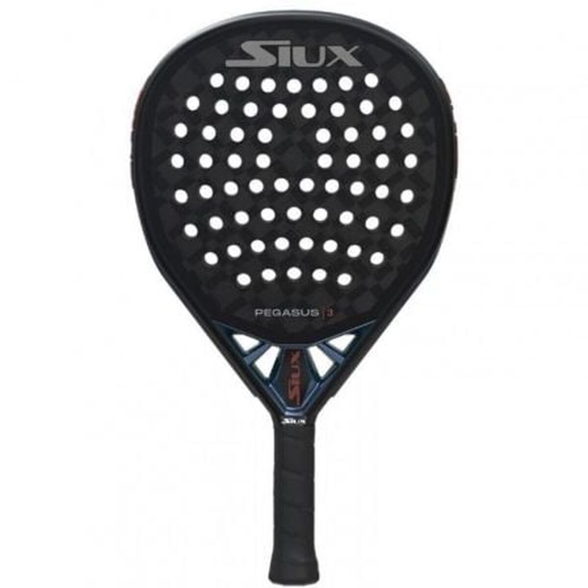 Raquette de Padel Siux Pegasus 3 2025 Bleu Noir Carbone