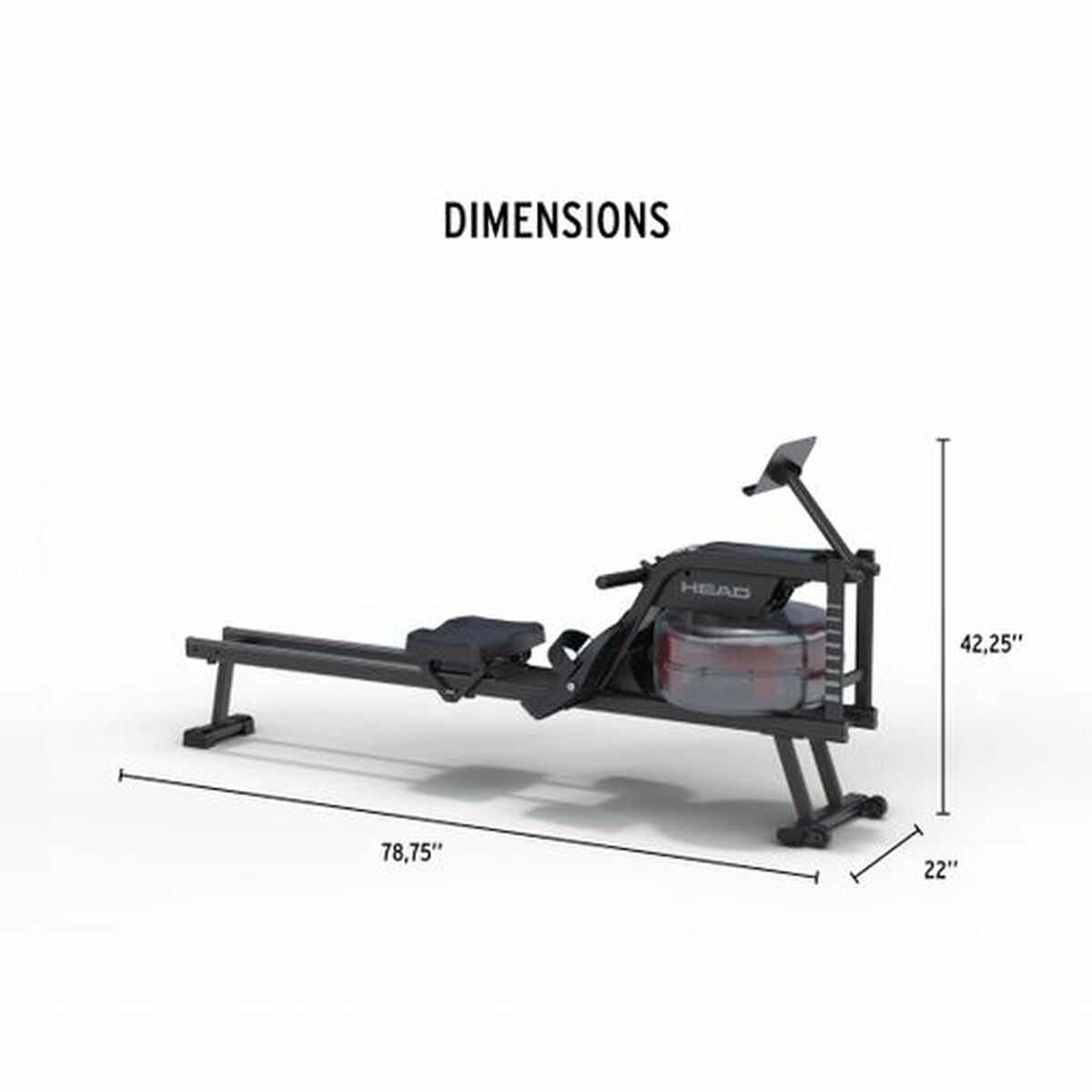 Rameur Head HRW20701