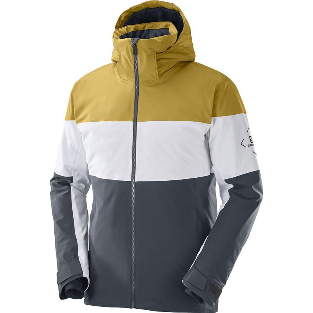 Anorak de ski Salomon LC1587700 Gris clair Homme