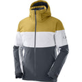 Anorak de ski Salomon LC1587700 Gris clair Homme