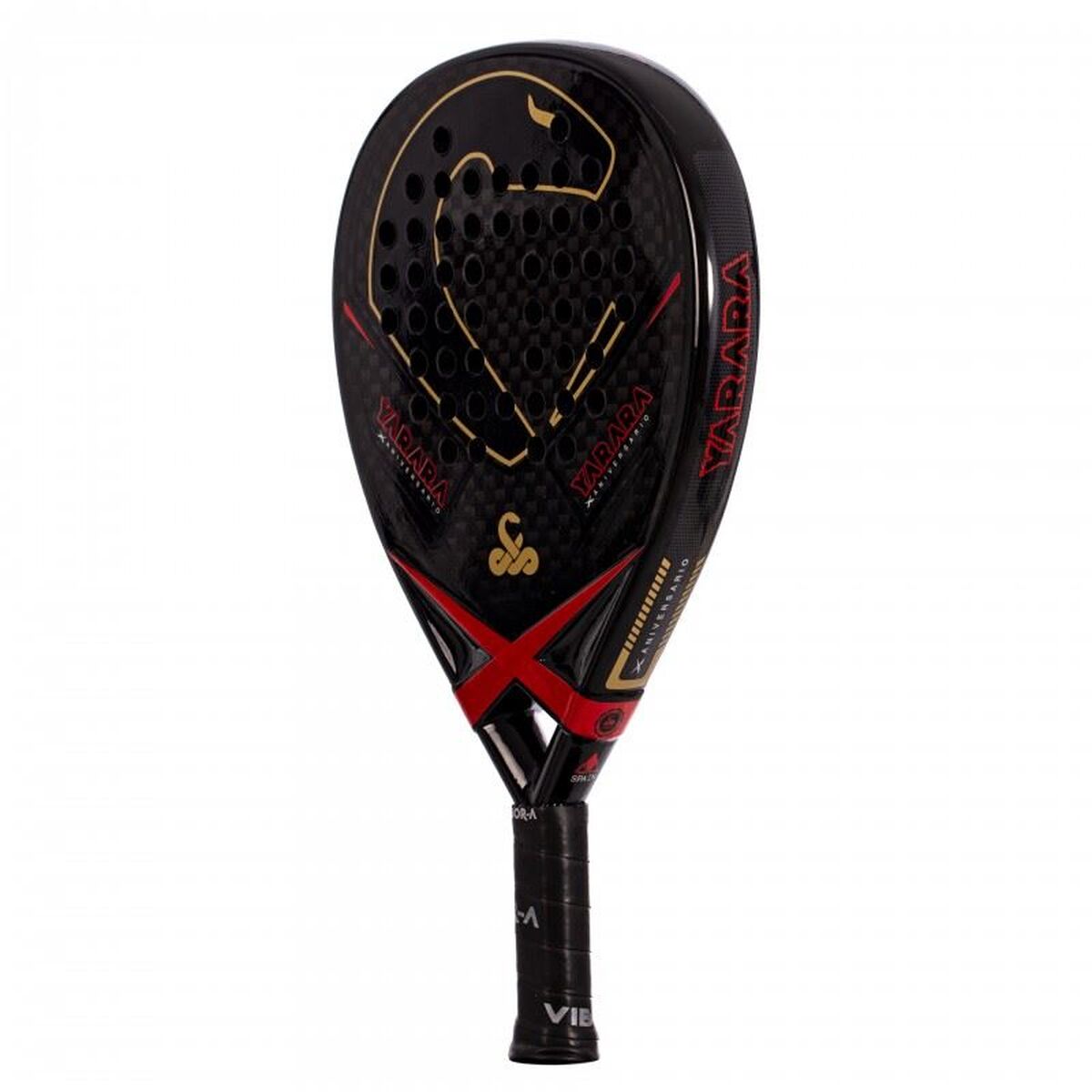 Raquette de Padel Vibor-a 0013840 Noir Caoutchouc
