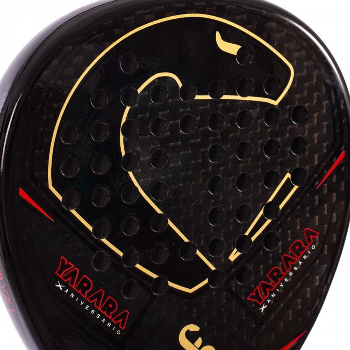 Raquette de Padel Vibor-a 0013840 Noir Caoutchouc