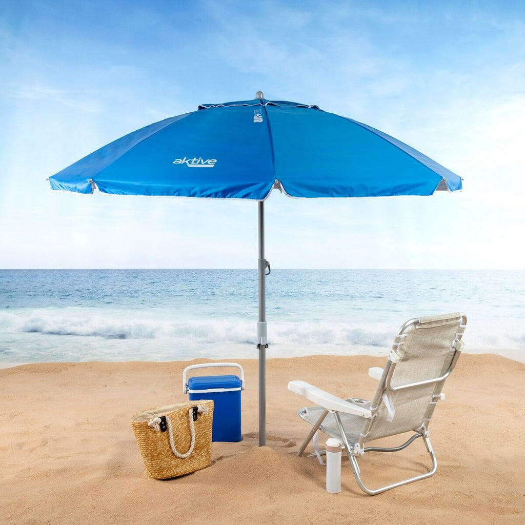Parapluie Aktive Bleu 200 x 205 x 200 cm (6 Unités)