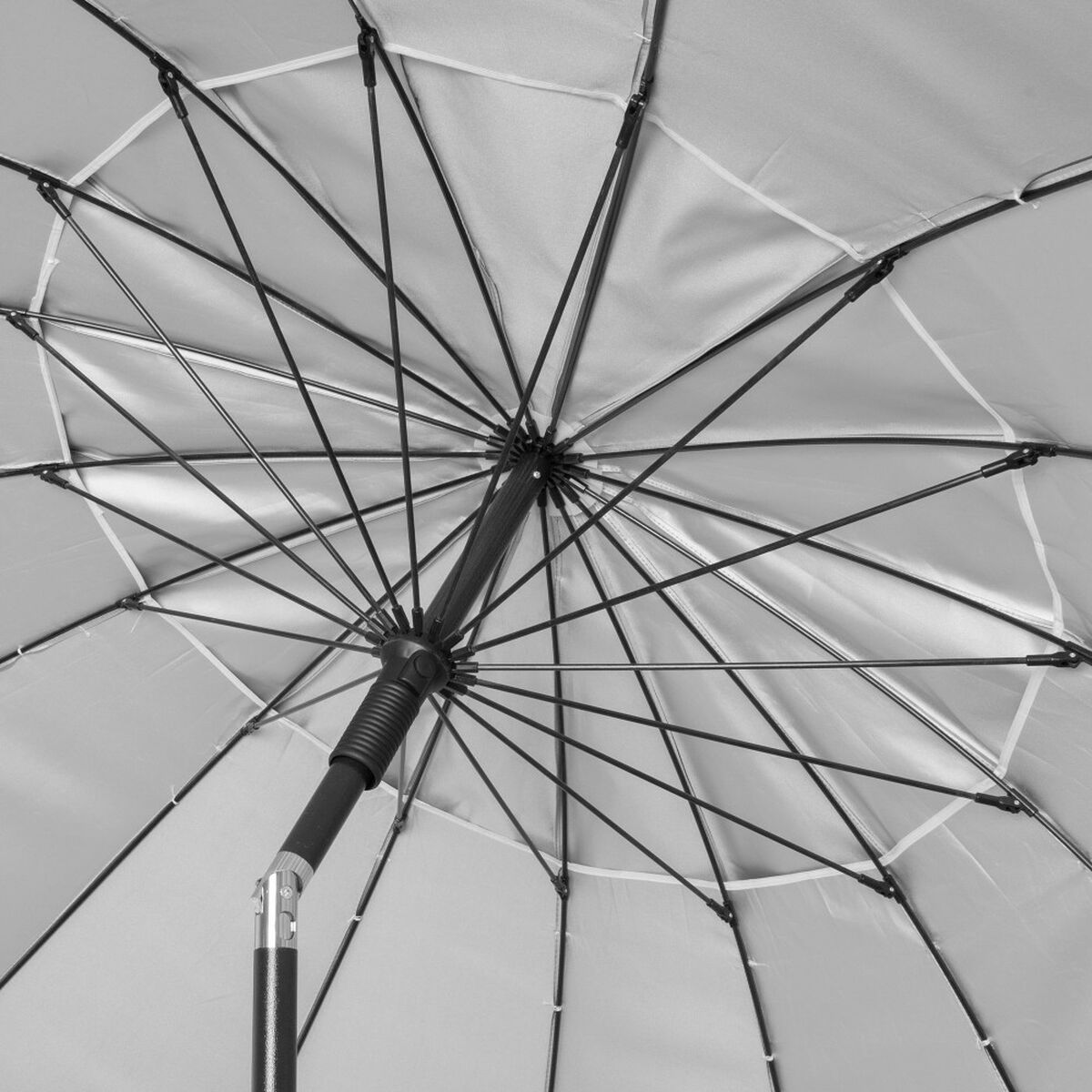 Parapluie Aktive Rouge 240 x 235 x 240 cm (6 Unités)