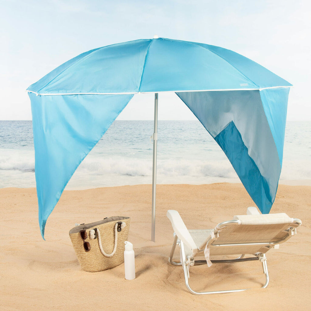 Parapluie Aktive Bleu 200 x 185 x 200 cm (6 Unités)
