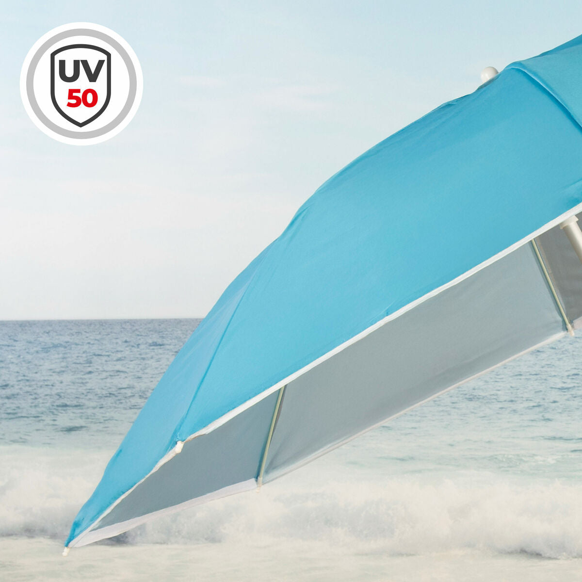 Parapluie Aktive Bleu 200 x 185 x 200 cm (6 Unités)