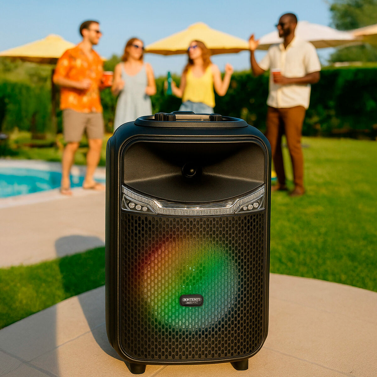 Enceinte avec Microphone Karaoké Bontempi 2 Unités
