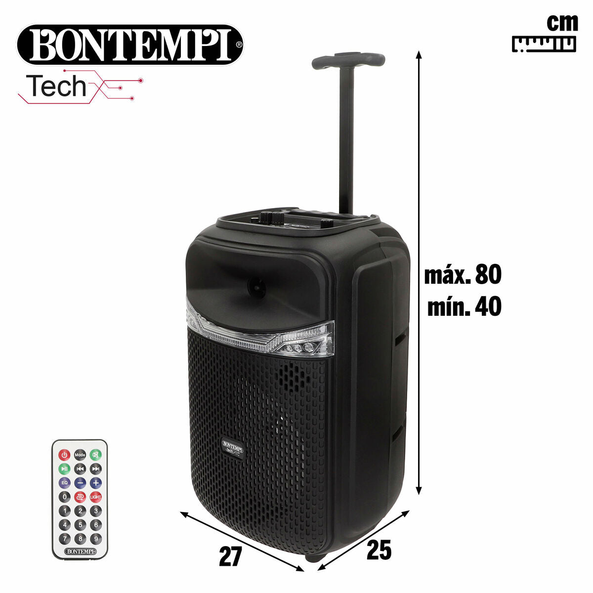 Enceinte avec Microphone Karaoké Bontempi 2 Unités