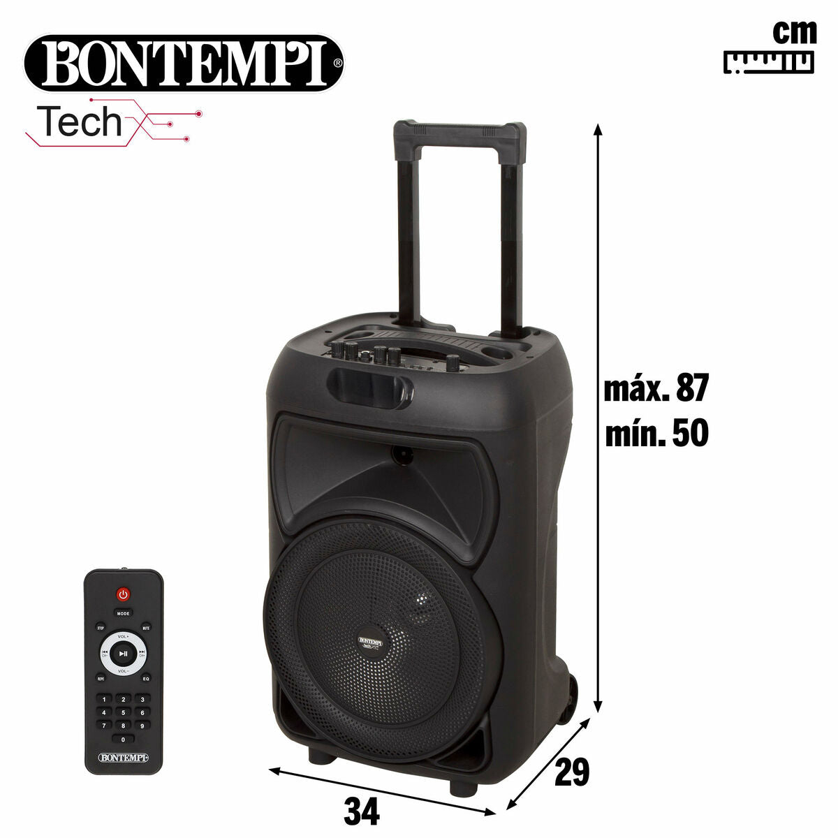 Enceinte avec Microphone Karaoké Bontempi 2 Unités