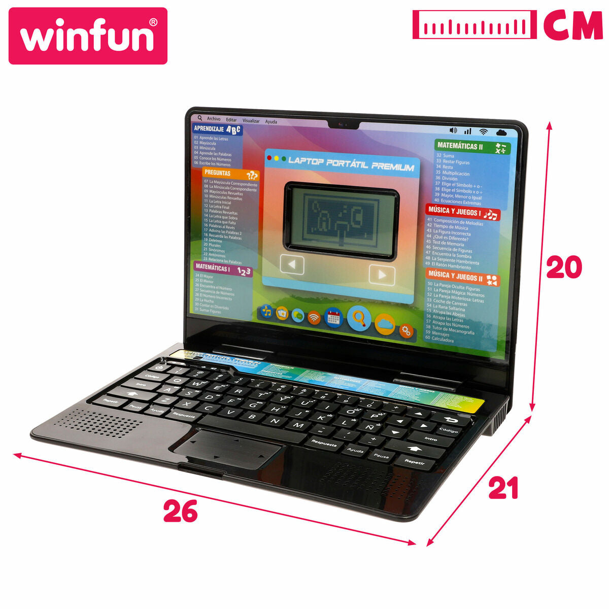 Ordinateur portable Winfun 26 X 21 X 20 CM (4 Unités)