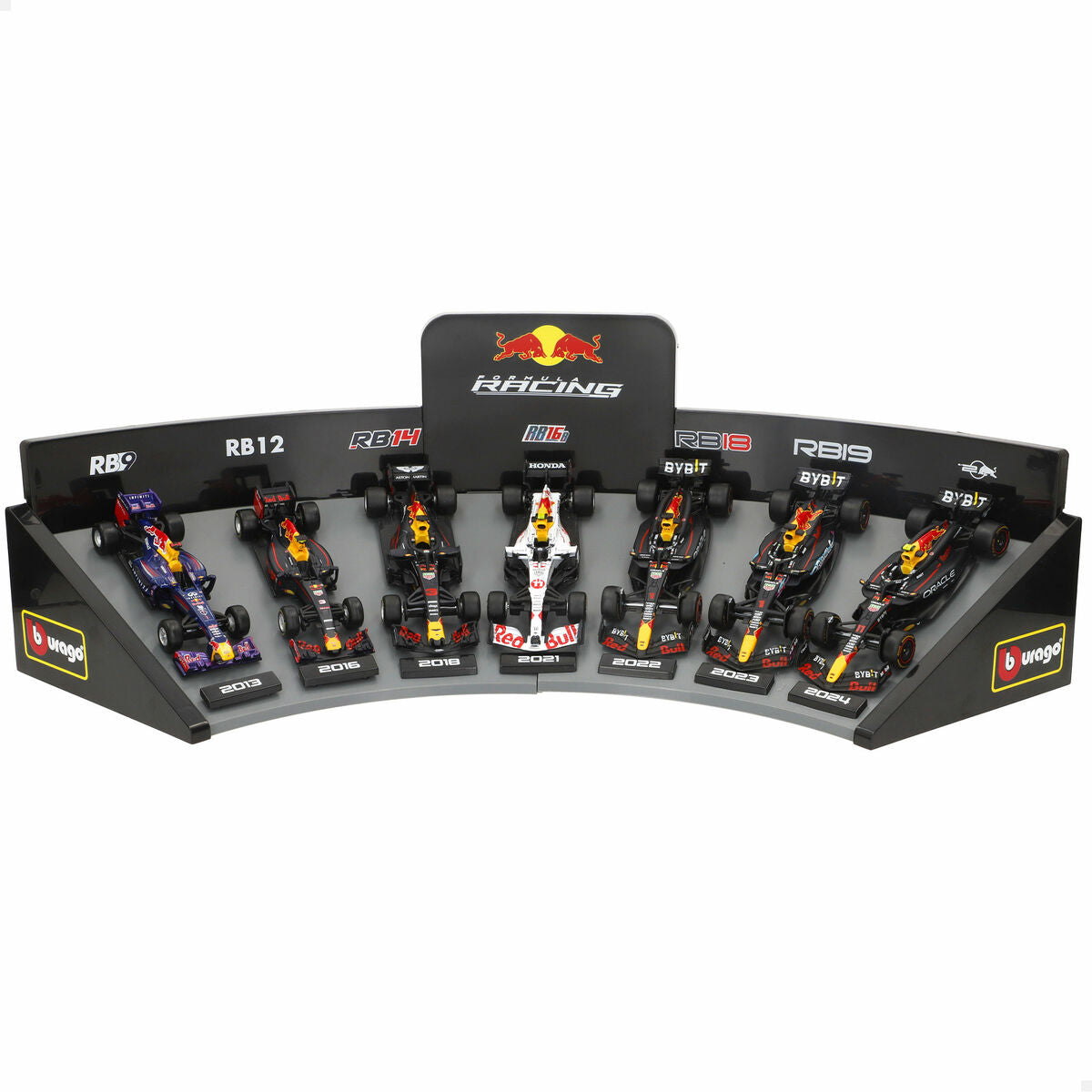 Voiture de course Red Bull BURAGO (4 Unités)
