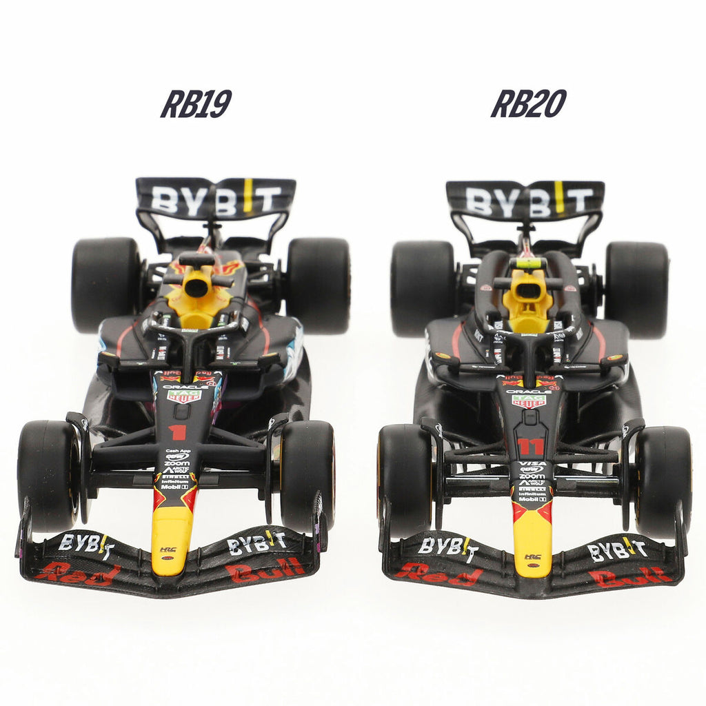 Voiture de course Red Bull BURAGO (4 Unités)