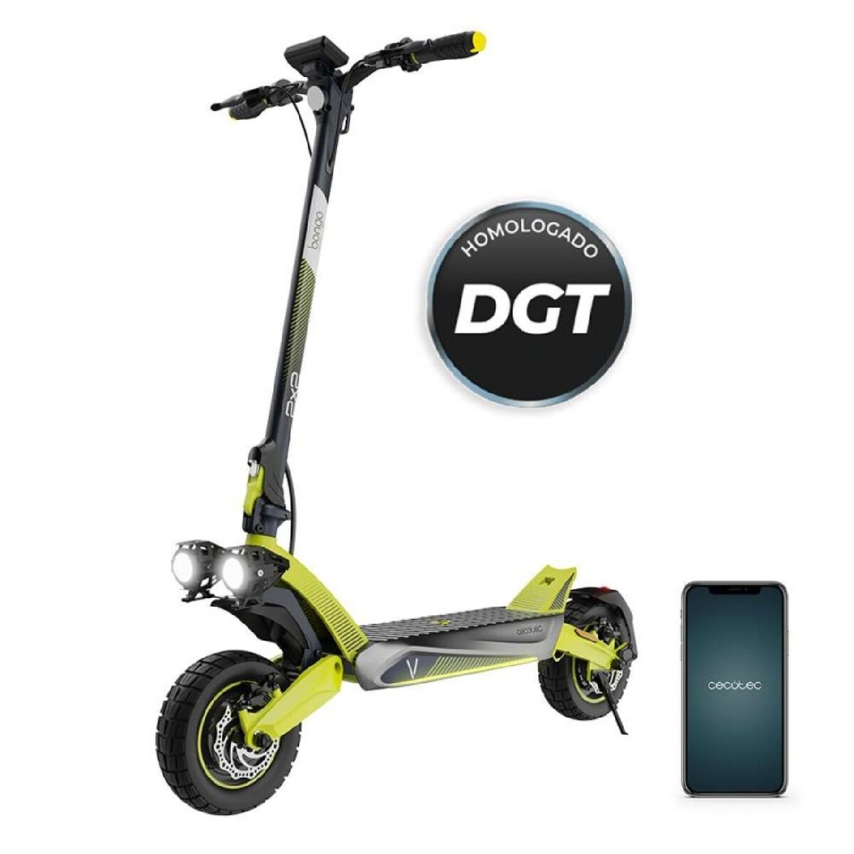 Trottinette Électrique Cecotec Bongo V55 2x2 Connected 1600 W Noir 25 km/h