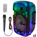 Enceinte avec Microphone Karaoké Bontempi 2 Unités