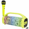 Enceinte avec Microphone Karaoké Bontempi 2 Unités