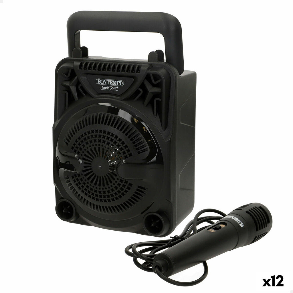 Enceinte avec Microphone Karaoké Bontempi 12 Unités