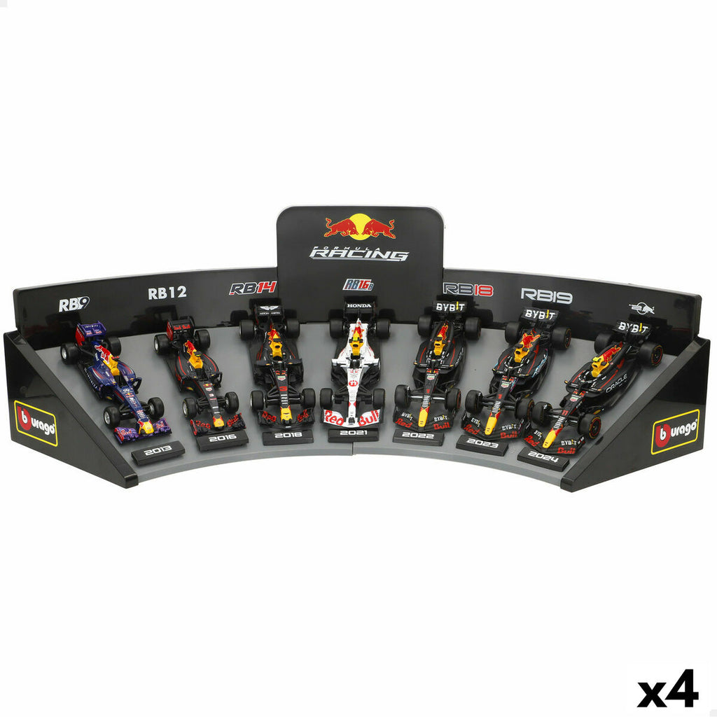 Voiture de course Red Bull BURAGO (4 Unités)