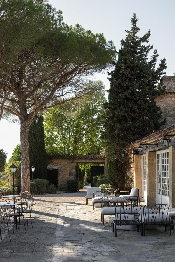 Terrasse avec mobilier de jardin